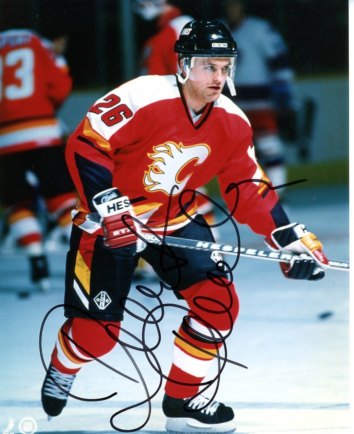 Robert Reichel Autographed 8x10 Calgary Flames # S292