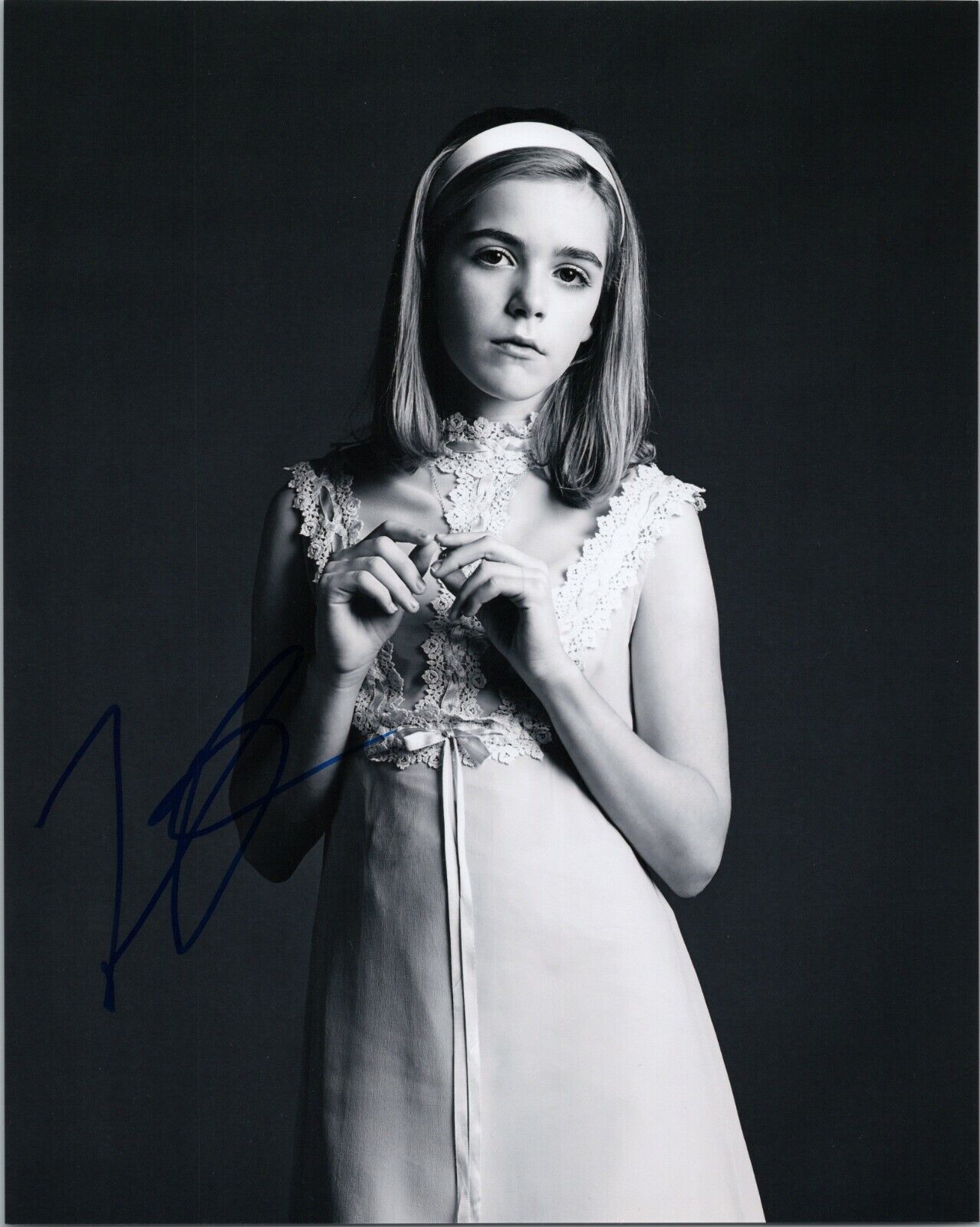 KIERNAN SHIPKA Authentic Signed Chilling Adventures Sabrina