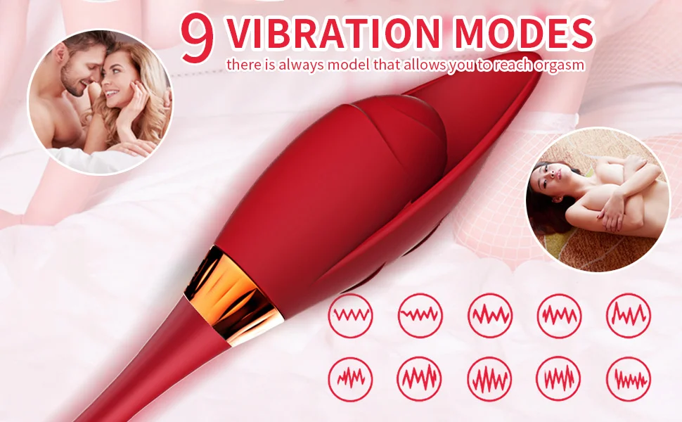 rose clit stimulation with a bullet