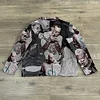 Hippie Character Print Long Sleeve Zipped Jacket