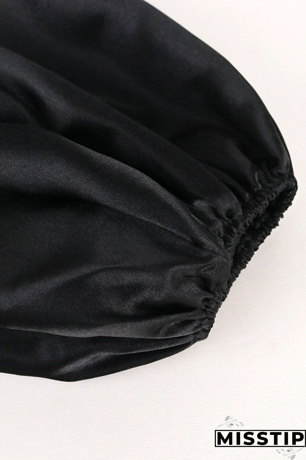 Black Casual Sweet Solid Patchwork With Bow O Neck A Line Plus Size Dresses