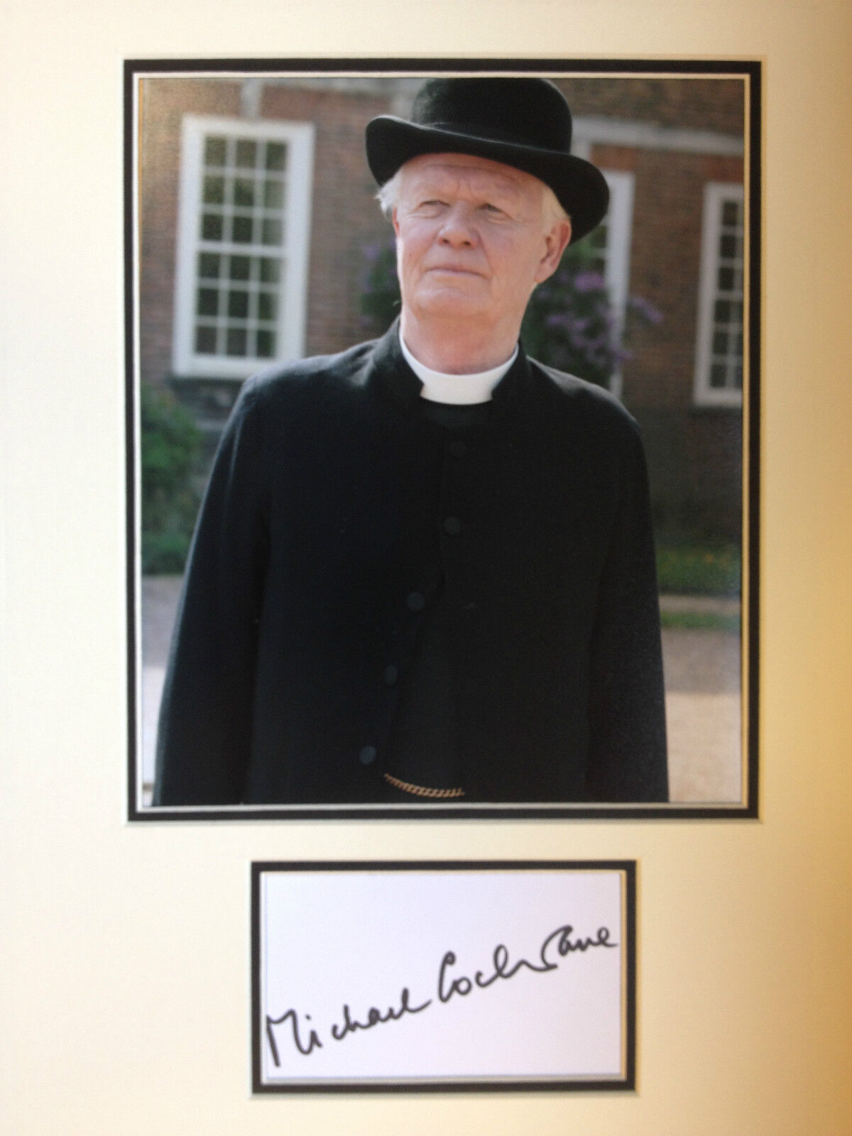 MICHAEL COCHRANE - DOWNTON ABBEY ACTOR - EXCELLENT SIGNED Photo Poster painting DISPLAY