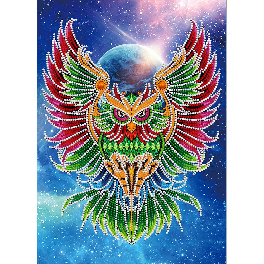 

Luminous Owl - Special Shaped Diamond Painting - 30*40CM, 501 Original