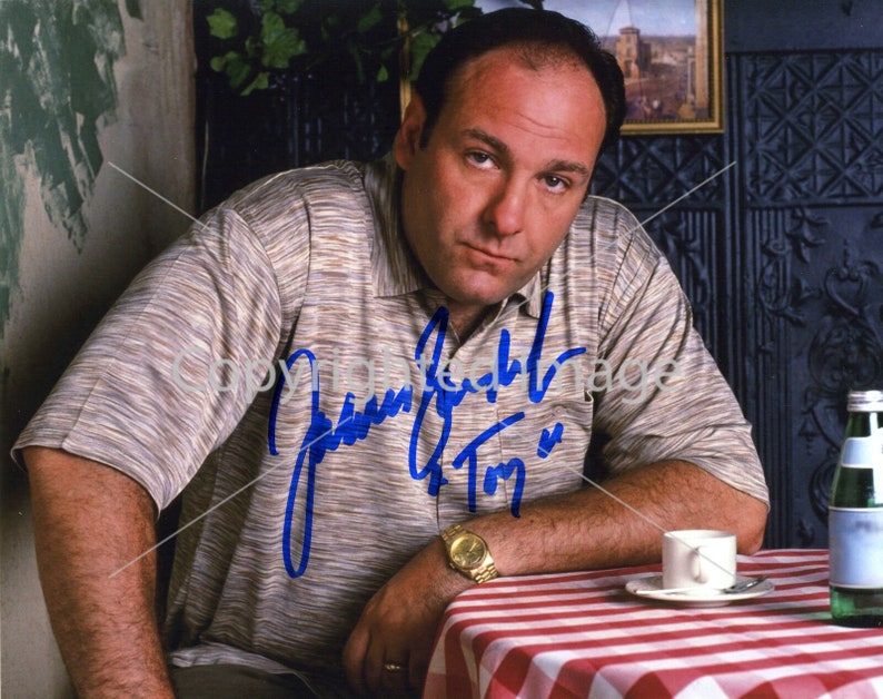 James Gandol The Sopranos 8.5x11 Autographed Signed Reprint Photo Poster painting
