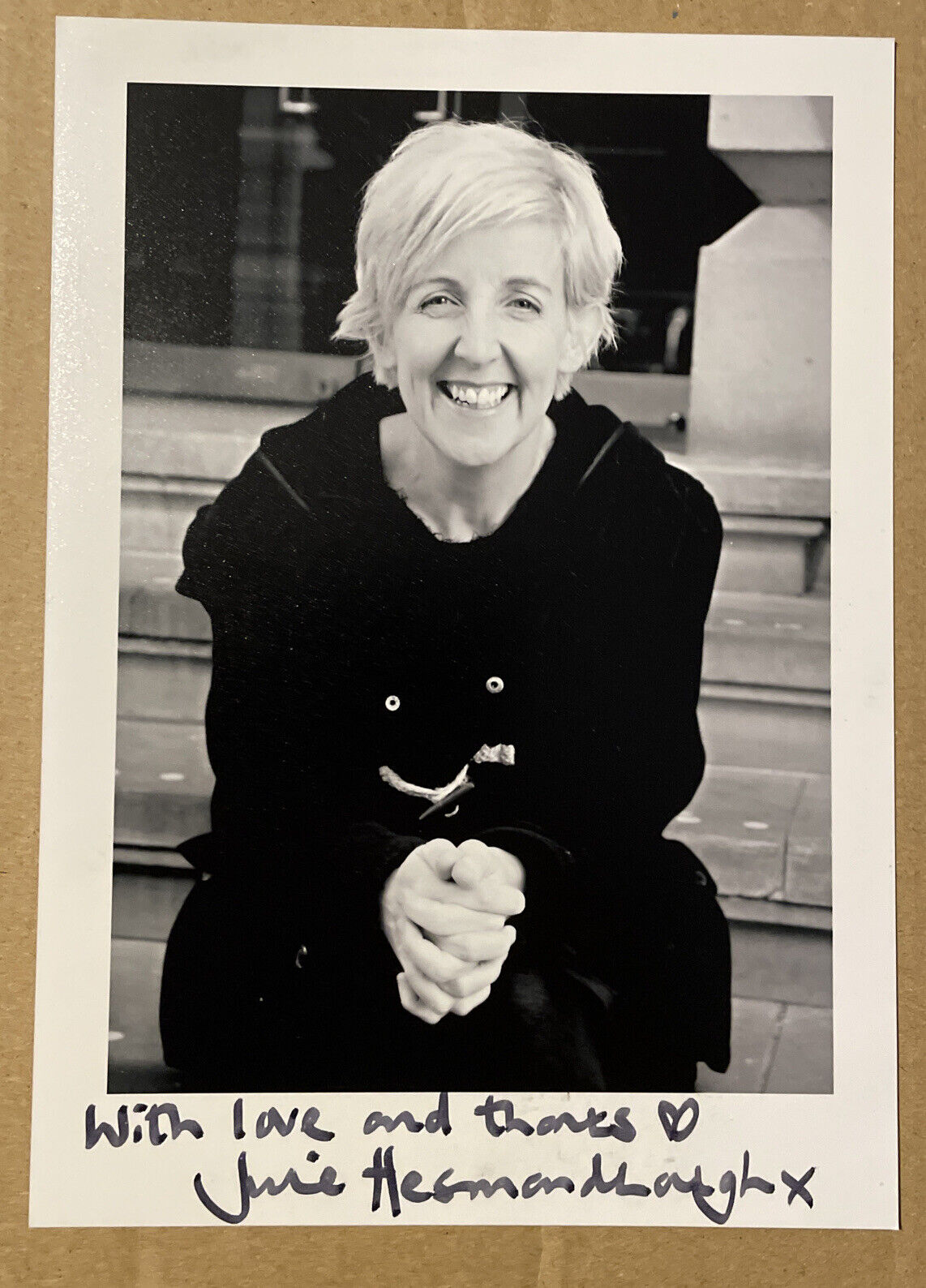 JULIE HESMONDHALGH (CORONATION STREET) Hand SIGNED Photo Poster painting 7x5 Dr Who Broadchurch