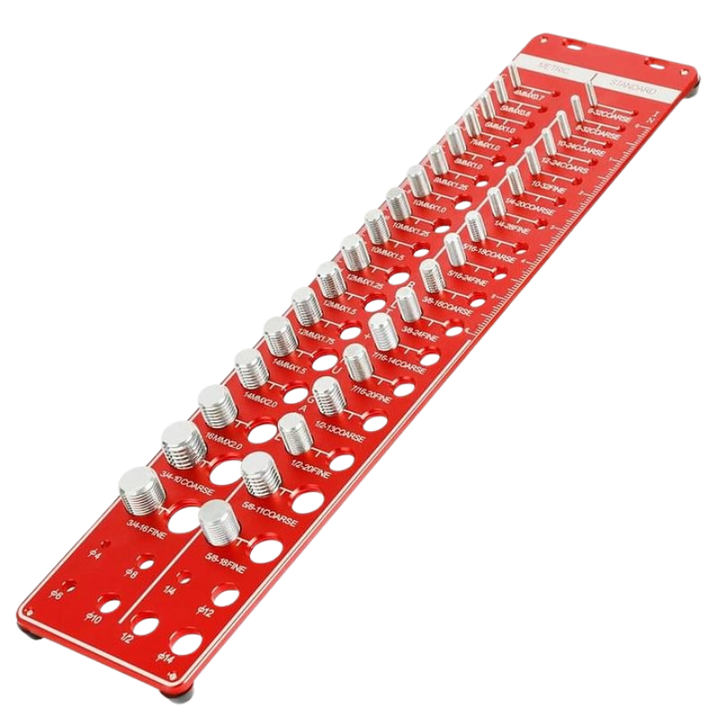 34-hole Thread Checker, Nut and Bolt Thread Checker