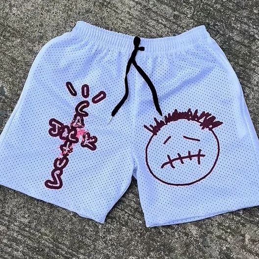 Fashion personalized print shorts
