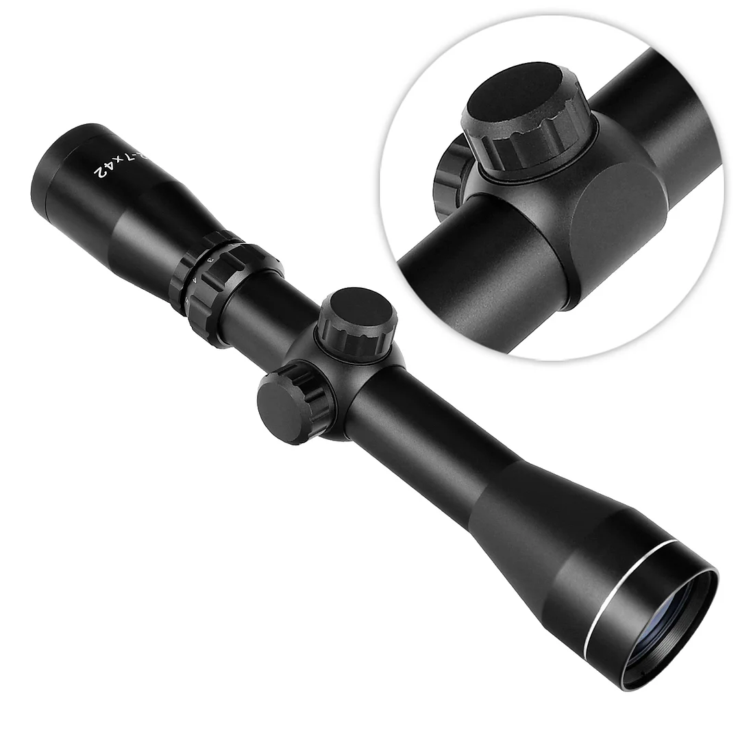 ohhunt® 2-7X42 Tube Diameter 30mm Pistol Scope Long Eye Relief Scout Scope