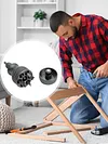 7-in-1 Mini Screwdriver Aluminum Alloy Handle Mini Quick Ratchet Screwdriver Set
