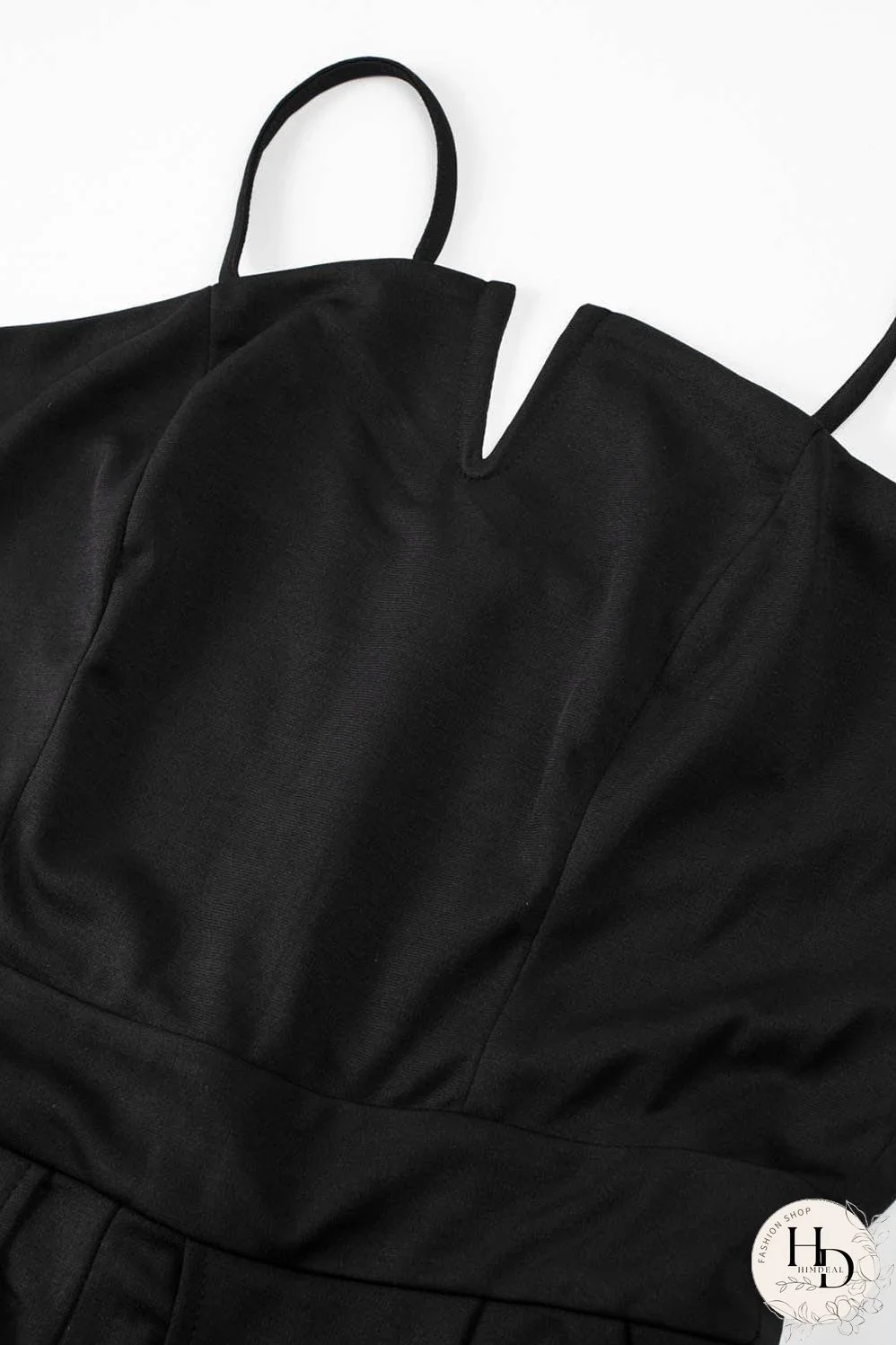 Statement Jumpsuit with High Slit