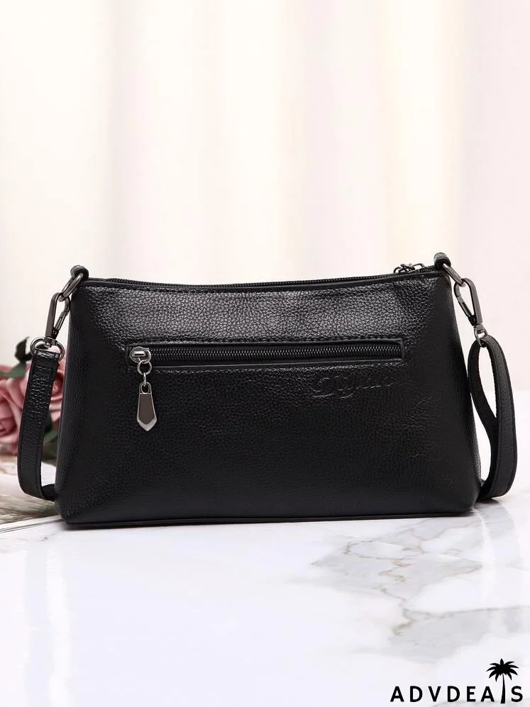 Floral Pattern Square Bag