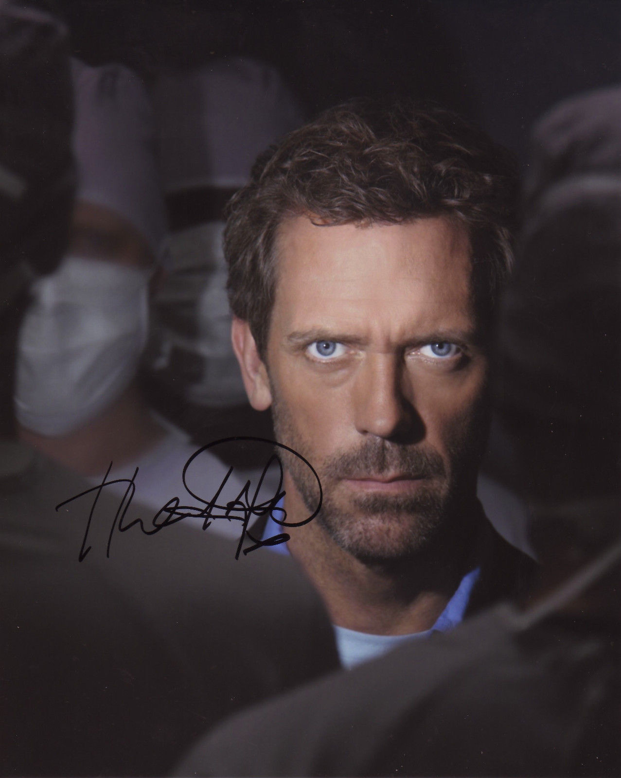 HUGH LAURIE AUTOGRAPH SIGNED PP Photo Poster painting POSTER