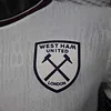 Joyfball 2025/2026 Player Version West Ham United Away Football Shirt 1:1 Thai Quality（The player version jersey is a bit tight, please pay attention to the size selection）