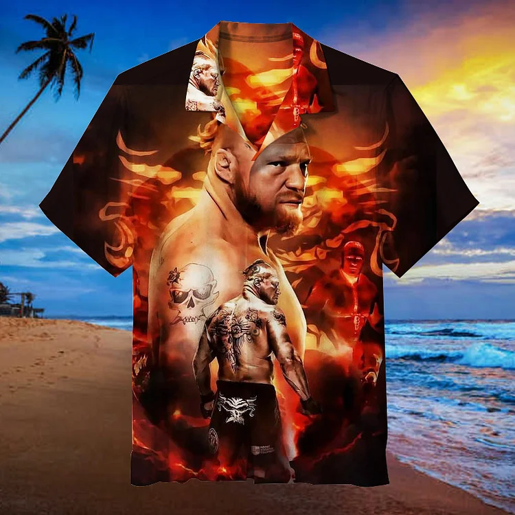 WWE @Brock Lesnar | Unisex Hawaiian Shirt