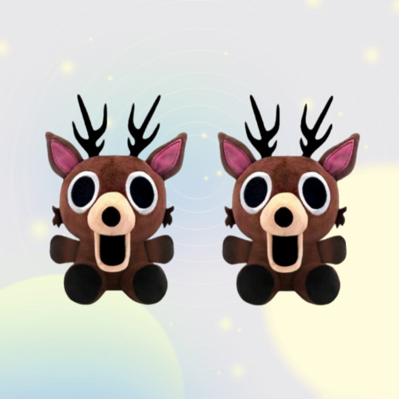 99 Nights Deer Plushies 2pcs festive 67 plush