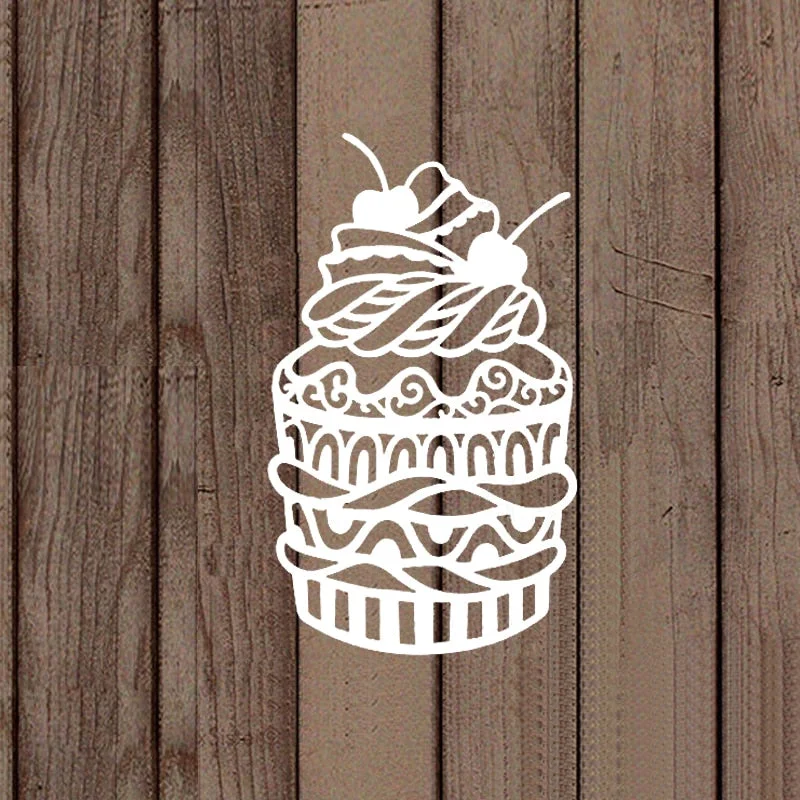 Birthday Cake Metal Cutting Dies For DIY Scrapbook Cutting Die Paper Cards Embossed Decorative Craft Die Cut New Arrival