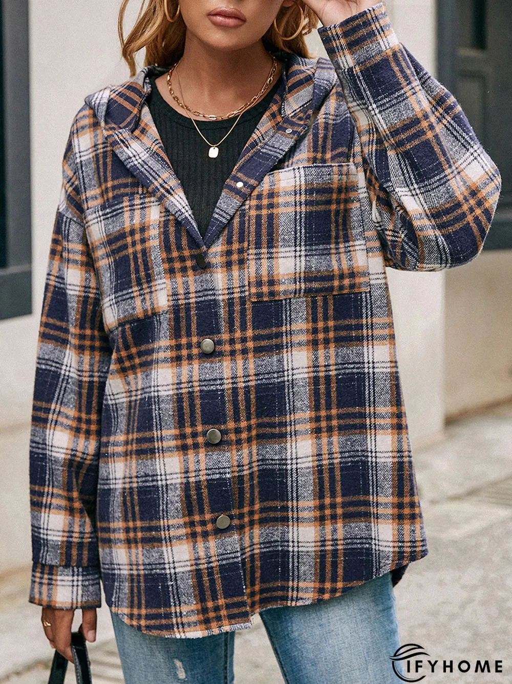 Hooded Basics Outerwear | IFYHOME