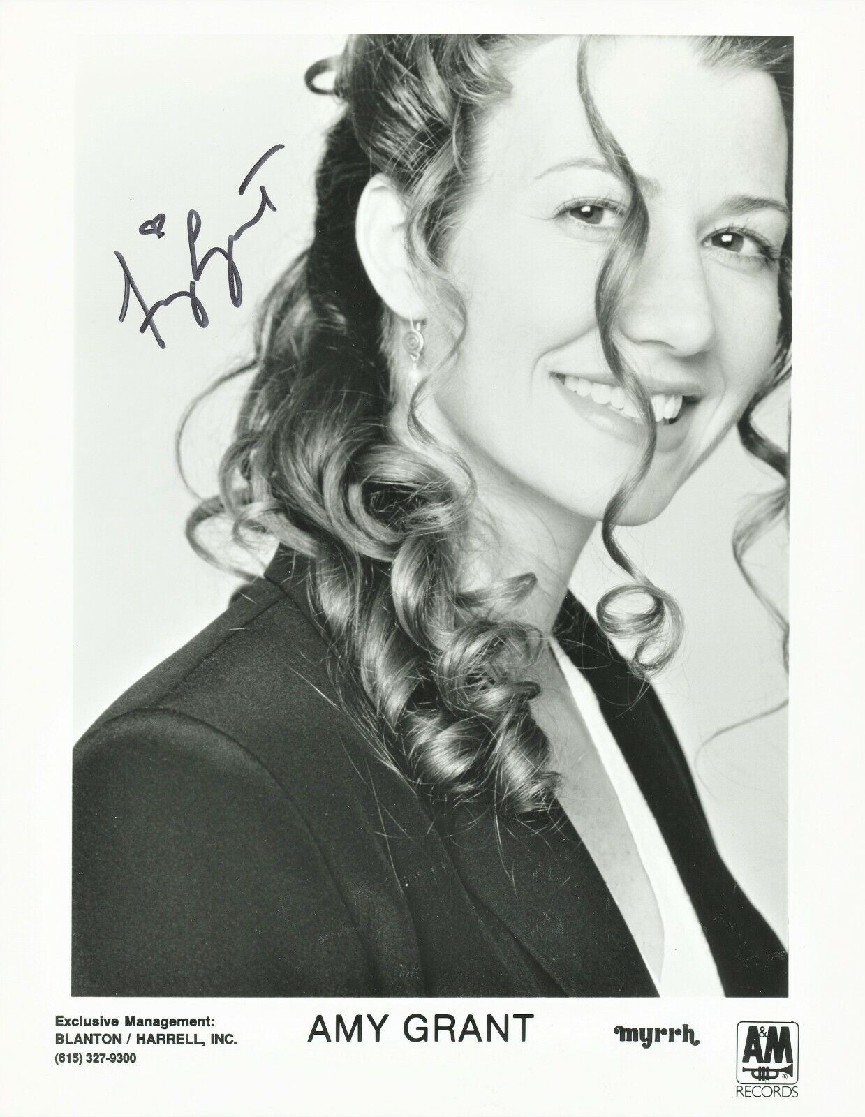 AMY GRANT Signed Photo Poster painting