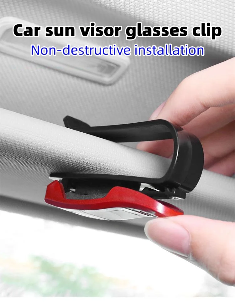 Fashionable and trendy car multifunctional glasses holder
