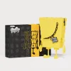 SpongeBob SquarePants genuine authorized popular black and gold SpongeBob SquarePants full body mobile phone bag trendy single shoulder messenger bag