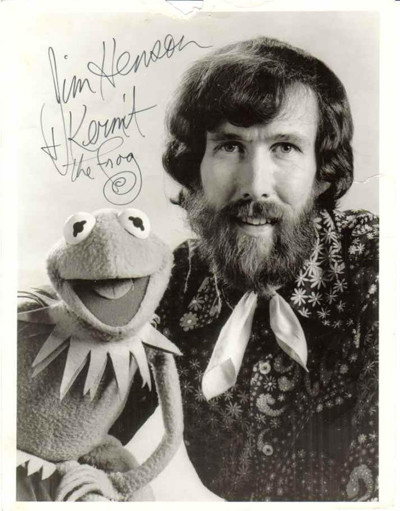 JIM HENSON MUPPETS AUTOGRAPH SIGNED PP Photo Poster painting POSTER