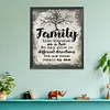 (Counted/Stamped) 11CT Family - Cross Stitch 46*52cm/18.11*20.47in