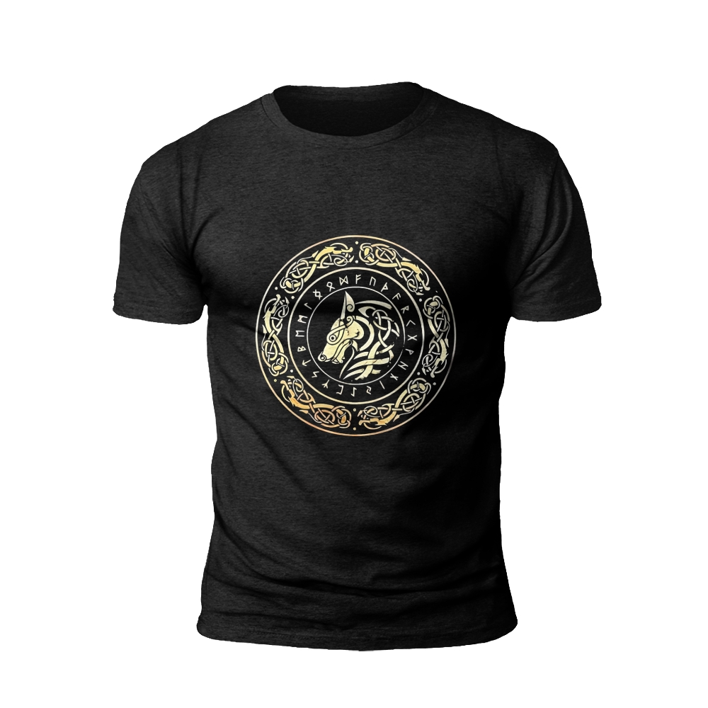 Mystic Steed: Rune Circle of the Night T-shirt