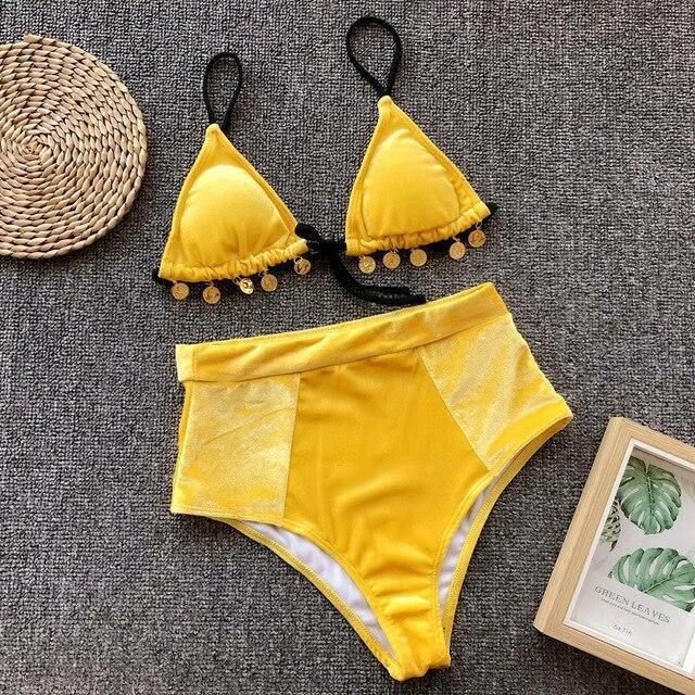 Velvet Bikini Set