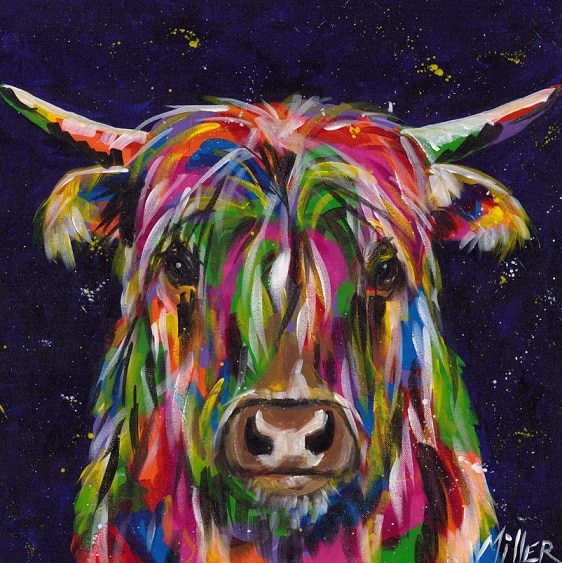 

Haughty Highland – Paint By Numbers - 40*50CM, 501 Original