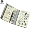  Precision Ratchet Screwdriver Wrench Set Retro China Style Shell Torx Hex Screwdriver Bit Socket Wrench Set Repair Tool
