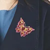 4Pcs Diamond Painting Brooch Butterfly Brooch Jewelry Kit DIY Diamond Pins