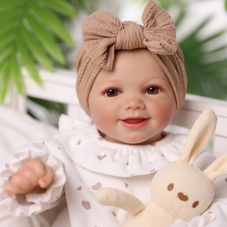 Babeside Smiling Reborn Baby Sunny&nbsp;17'' Little Infant Girl Building Warm Memories