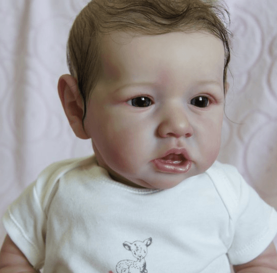[Awake Saxia] 12'' Real Looking Lifelike Elliott Realistic Silicone Mini Reborn Baby Girl Doll Rbgdoll®