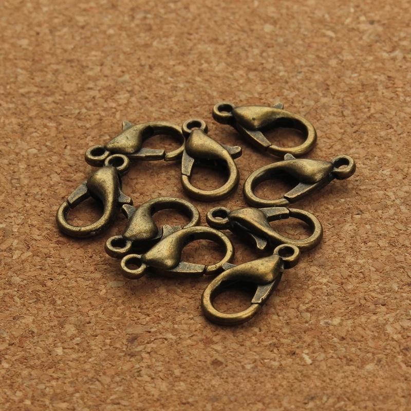 Zinc Alloy Lobster Clasp Necklace/bracelet Buckle 50 Pcs/pack