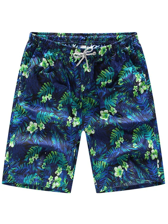 Mens Hawaiian Pant Casual Beach Holiday Series Pants