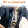 Silicone Case Compatible for DEWALT Wearable BT Speaker Protective Cover with Lanyard Small Lightweight and Easy-to-Install Sleeve