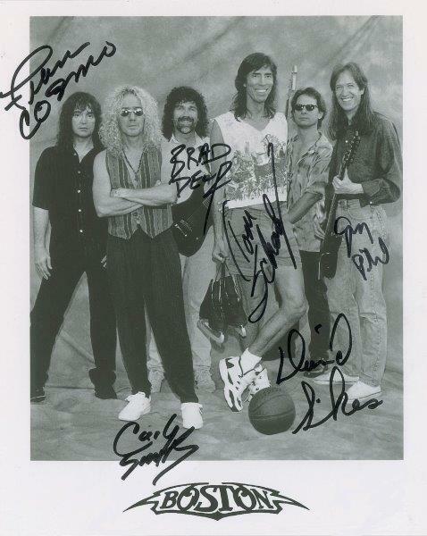 REPRINT - BOSTON Band More Than A Feeling Signed 8 x 10 Glossy Photo Poster painting Poster RP