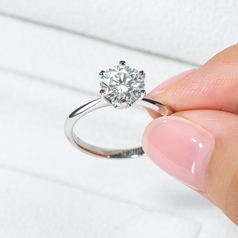 Moissanite Diamond  Ring for Women