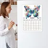 Special Shaped Butterfly 5D DIY Diamond Painting Art Magnetic Fridge Calendar
