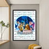 (Big Size) Lady And The Tramp Sheet Music - 11CT Stamped Cross Stitch 50*65cm/19.69*25.59in