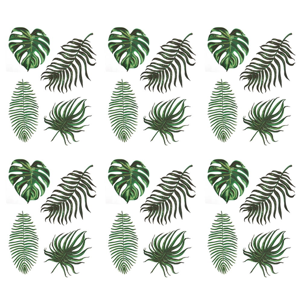 

Green Plant Wall Sticker Waterproof Door Wallpaper Cabinet Decal Home Decor, 501 Original