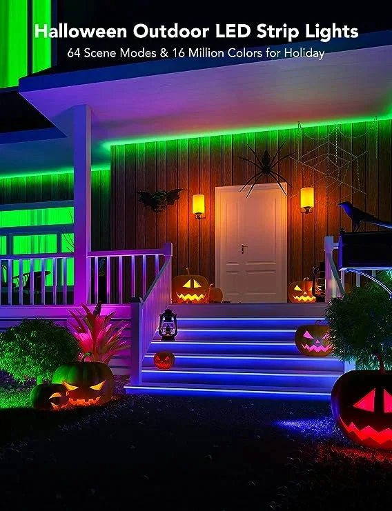 🎃Halloween Sale 48% OFF🔥Wi-Fi Bluetooth Smart Led for outdoor