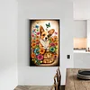 Diamond Painting -DIY Full Round Drill Dog(40*60CM)