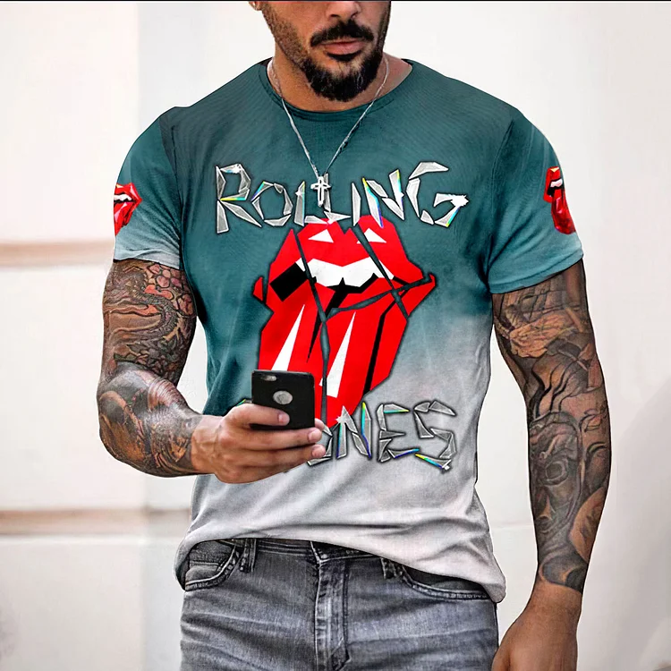 Comstylish Men's The Rolling Stones Hackney Diamonds T-shirt