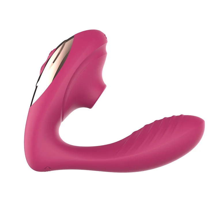 Rechargeable Female Wearable Sucking And Teasing Vibrator