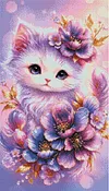 Luxury AB Velvet Diamond Painting Kit - Cat
