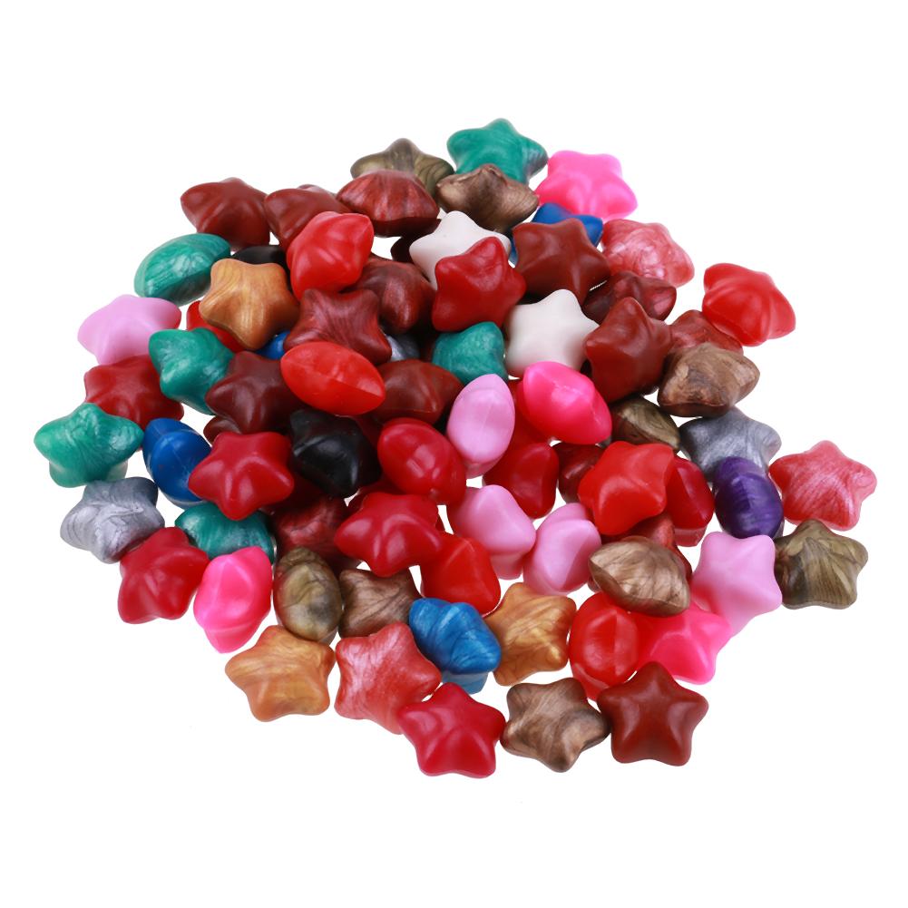 

100pcs Vintage Octagonal Sealing Wax, Camouflage, 501 Original