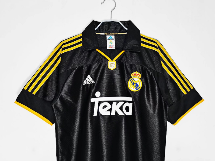 1999-2001 Real Madrid away retro Football Shirt
