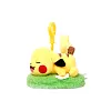 Licensed Grassland Ver. Pikachu Super Soft Short Plush Doll Charms - Free Shipping - Pokemon [In Stock]