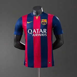 2014/2015 Player Version Retro Barcelona Football Shirt Home 1:1 Thai Quality